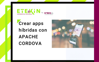 App hibridoak sortu Apache Cordovarekin