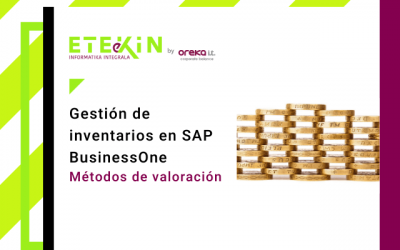 Gestión de inventarios en SAP Business One (II): métodos de valoración