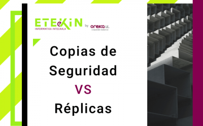 Copias de seguridad VS Réplicas