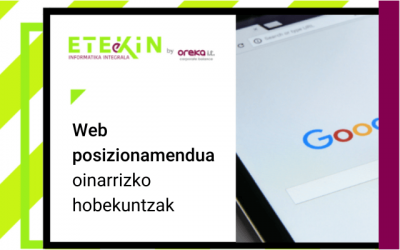 Web posizionamendurako oinarrizko hobekuntzak