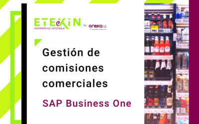 Gestión de comisiones comerciales en SAP Business One