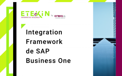 Integration Framework de SAP Business One